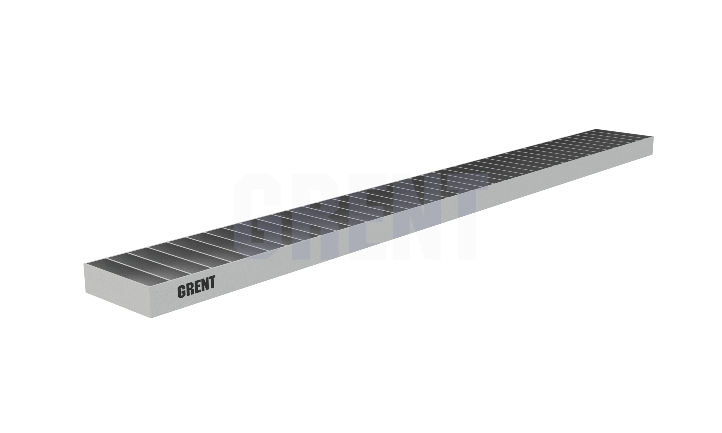 Решетка щелевая из нержавеющей стали GRENT S 100