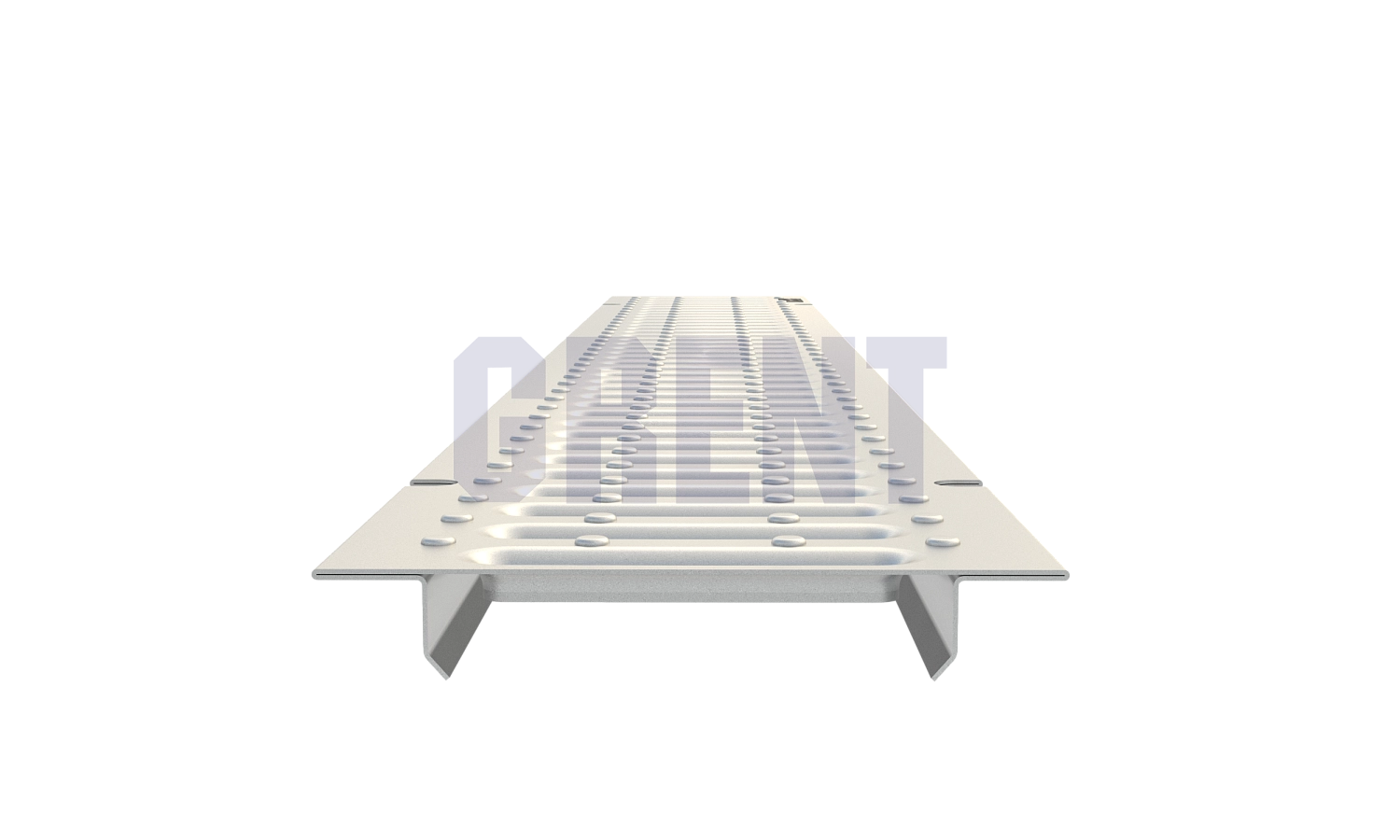 Водоотводная решетка стальная штампованная GRENT PlasT DN100 А15