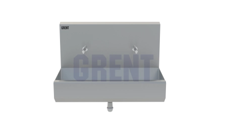 Умывальник 2-секционный подвесной GRENT-P-02