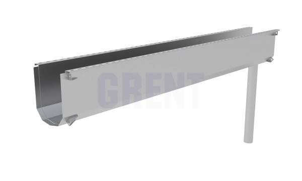 Лоток водоотводный мостовой GRENT MosT подвесной 150 выпускной