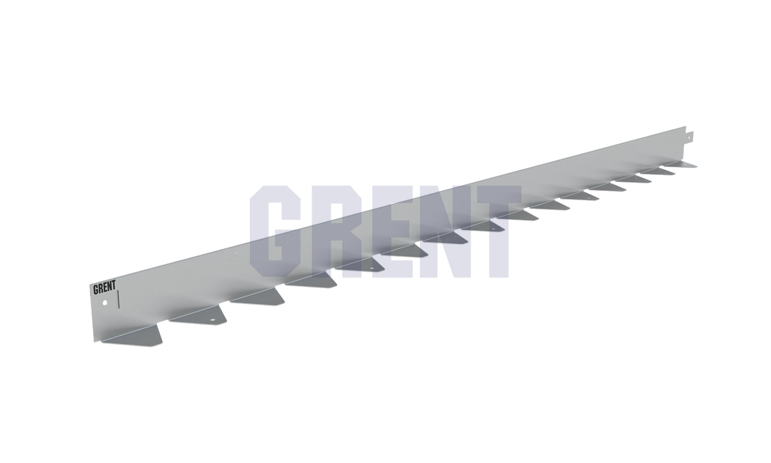 Бордюр стальной GRENT BR L-образный 1200*60, 1,5, оцинкованный