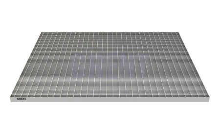 Прессованный настил из нержавеющей стали GRENT 33х33 800х1000