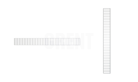 Решетка щелевая из нержавеющей стали GRENT S 80 
