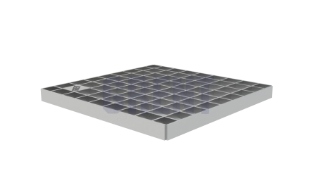 Решетка стальная ячеистая GRENT PlasT 300x300 В125