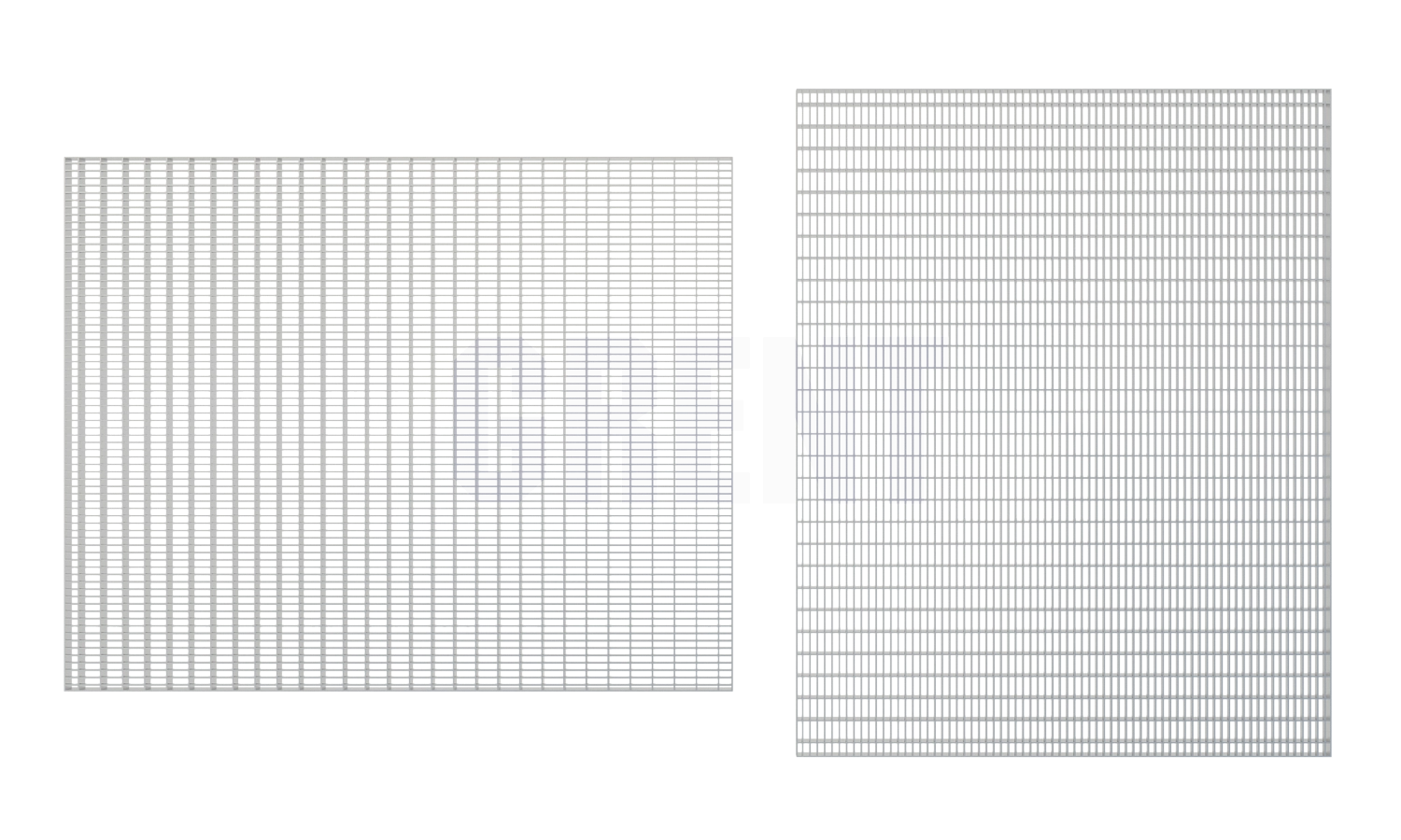 Прессованный настил из нержавеющей стали GRENT 33х33 800х1000