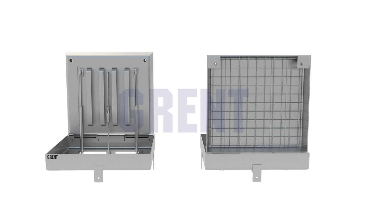 Люк скрытого монтажа GRENT 1100х1100