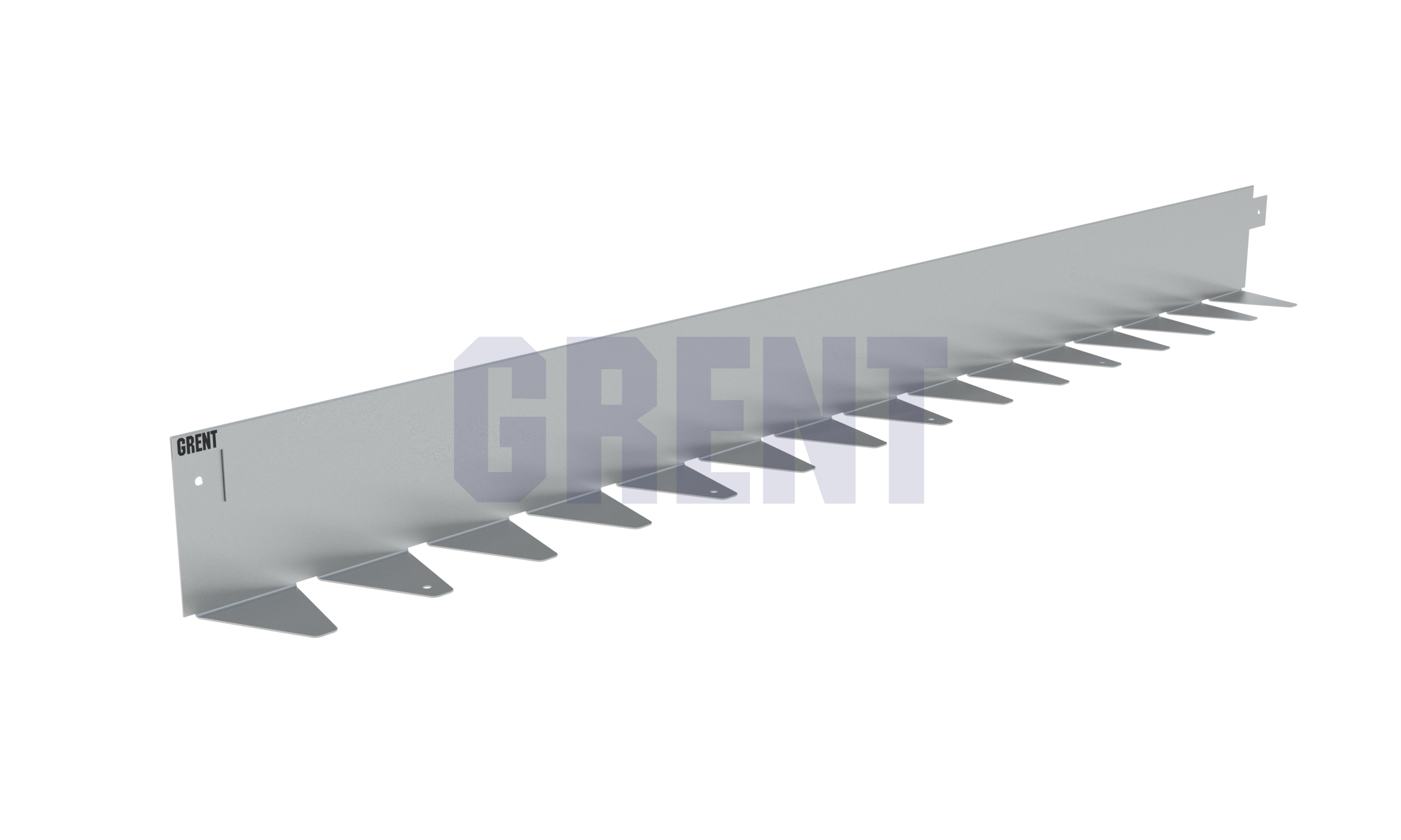 Бордюр стальной GRENT BR L-образный 1200*100, сталь 1.5 мм, оцинкованный Бордюр стальной GRENT BR L-образный 1200*100, сталь 1.5 мм, оцинкованный